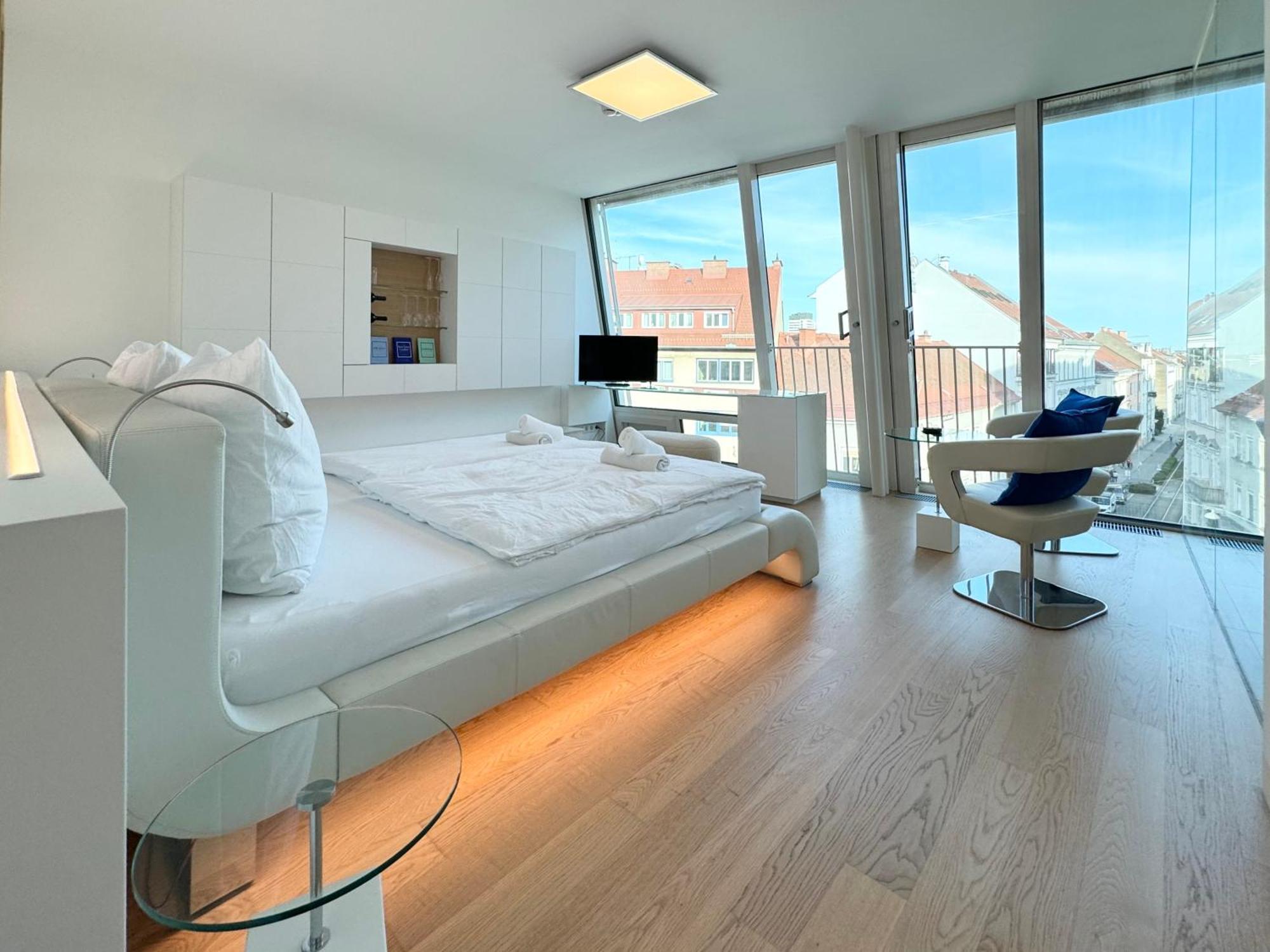 Modernes Apartment Im Zentrum Von Graz Bagian luar foto